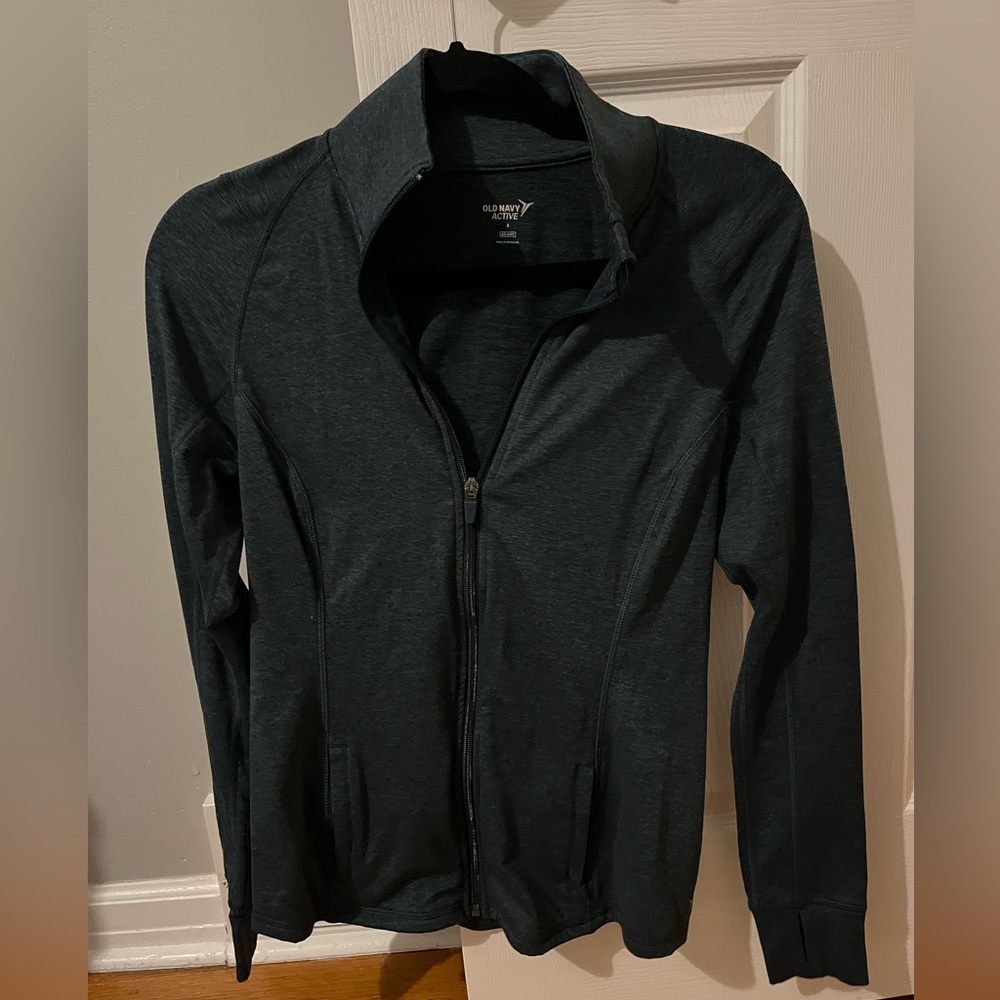 Athletic zip up